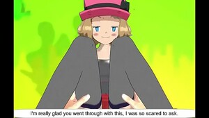 Pokemon as and serena, sweet and wet pussy needs a cock