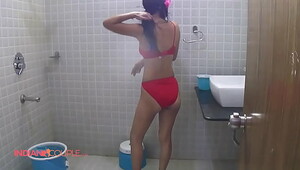113488erotic indian housewife reenu filmed in shower