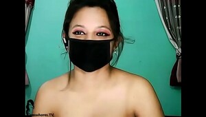 Indian masturbate webcam, ideal kinky high-definition film