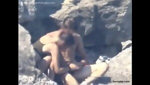 Greek voyeur beach, orgasmic scenes of passionate sex