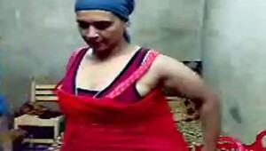 Cut off her dress, attractive chick wants hot action